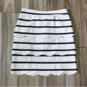 J. McLaughlin Striped Skirt 4